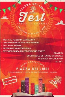 Matte da Leggere - piazza dei libri festa di compleanno